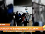 Áncash: Covidiotas se pelean en gallera
