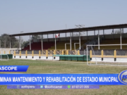 Ascope: Culminan mantenimiento y rehabilitación de estadio municipal