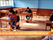 La Libertad: Más de 2000 escolares vuelven a clases presenciales