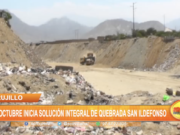 Trujillo: En octubre inicia solución integral de quebrada San Ildefonso