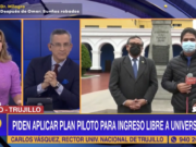 Trujillo: Rector de la UNT pide aplicar plan piloto de ingreso libre a universidades
