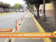 Cajamarca: Proyecto de ciclovías presenta avance del 35%