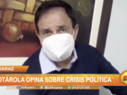 Huaraz: Expremier Otárola opina sobre crisis política
