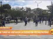 Cajamarca: 6000 turistas visitaron la ciudad en fiestas patrias