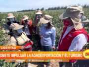 La Libertad: Ministro Roberto Sánchez promete impulsar la agroexportación y el turismo