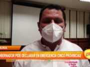 Piura: Gobernador pide declarar en emergencia cinco provincias