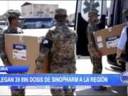 Piura: Llegan más de 39 000 dosis de Sinopharm a la región