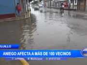Trujillo: Aniego afecta a más de 100 vecinos