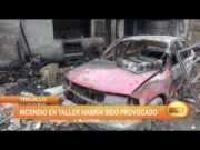 Trujillo: Incendio en taller habría sido provocado