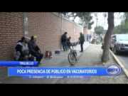 Trujillo: Poca presencia de público en vacunatorios covid-19