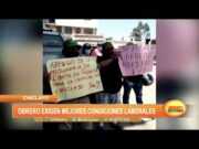 Chiclayo: Obrero exigen mejores condiciones laborales