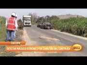 Ascope: Detectan perjuicio económico por carretera mal construida