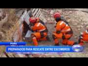 Piura: Preparados para rescate entre escombros por sismo