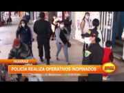 Huaraz: Policía realiza operativos inopinados