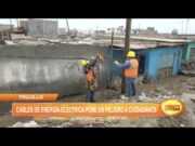 Trujillo: Cables de energía eléctrica pone en peligro a ciudadanos