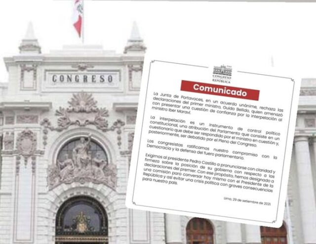 Cuestión de confianza bellido