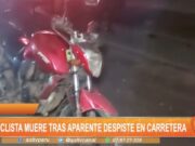 Virú: Motociclista muere tras aparente despiste en carretera
