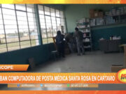 Ascope: Roban computadoras de posta médica Santa Rosa en Cartavio