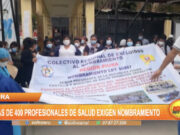 Piura: Más de 400 profesionales de EsSalud exigen nombramientos