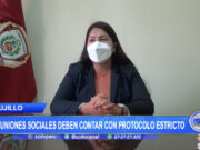 Trujillo: Reuniones sociales deben contar con protocolos estrictos