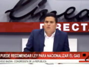 No se puede recomendar ley para nacionalizar el gas