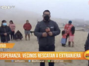 Trujillo: Vecinos rescatan a extranjera en La Esperanza