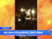Trujillo: Rescatan a extranjera perdida en cerro Cabras