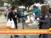 Trujillo: Entregan alimentos a familiares de pacientes en Hospital Regional
