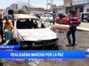 Trujillo: Realizarán marcha por la paz