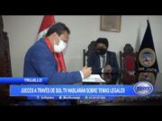 Trujillo: Jueces a través de SOL TV hablarán sobre temas legales