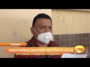 Huaraz: Regidor provincial descontento con actitud del alcalde