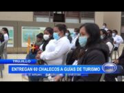 Trujillo: Entregan 60 chalecos a guías de turismo