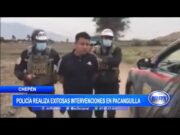 La Libertad: Policía realiza exitosas intervenciones en Pacanguilla