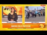 Trujillo: Obreros ediles protestan