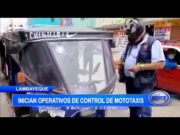 Lambayeque: Inician operativos de control de mototaxis