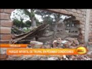 Trujillo: Parque infantil de Trupal en pésimas condiciones