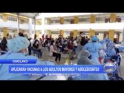 Chiclayo: Vacunarán a los adultos mayores y adolescentes contra la covid-19