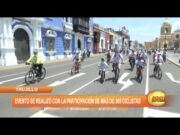 Trujillo: Evento se realizó con la participación de más de 500 ciclistas