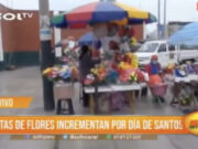 Trujillo: Ventas de flores incrementan por Dia de los Santos