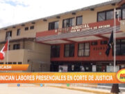 Áncash: Reinician labores presenciales en Corte Superior de Justicia
