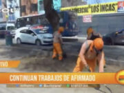 Trujillo: Continúan obras en avenida Los Incas