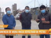 Trujillo: Inicia asfaltado de pistas en Florencia de Mora