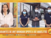 Trujillo: Estudiantes de UNT brindan apoyo a 60 abuelitos