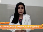Huaraz: Generan concientización por Día Mundial del Déficit de Hierro