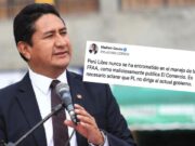 Cerrón tras escándalo por coerción en ascensos en las FF.AA: Perú Libre no dirige al actual gobierno