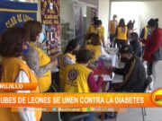 Trujillo: Clubes de leones se unen contra la diabetes