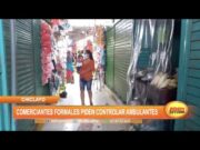 Chiclayo: Comerciantes formales piden controlar ambulantes