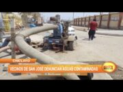 Chiclayo: Vecinos de San José denuncian aguas contaminadas