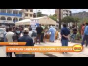 Huaraz: Continúan campañas de descarte de covid-19