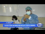 La Libertad: Colegios podrán inscribirse para inocular a todos sus miembros